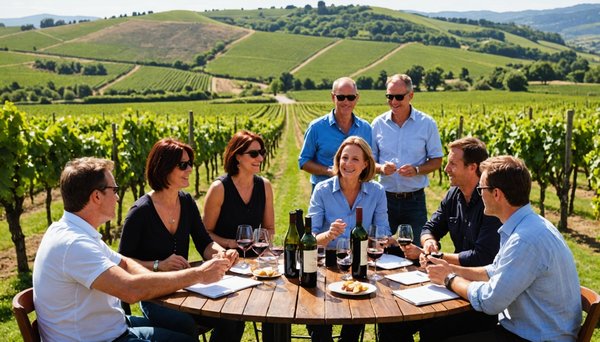 Prendre des cours d'œnologie sur la route des vins