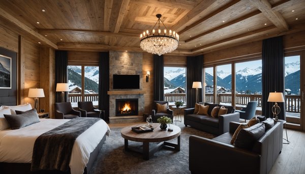 Hôtel de luxe à courchevel : Évasion alpine unique et raffinée