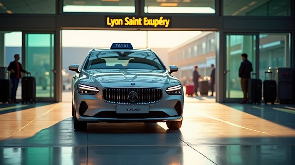Taxi aéroport lyon saint exupéry : votre voyage commence ici !
