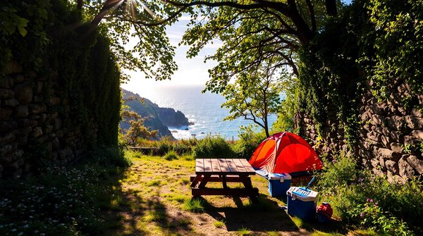 Les emplacements de camping incontournables en bretagne